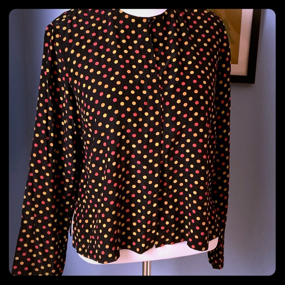 Cute Silk Cardigan-style Shirt